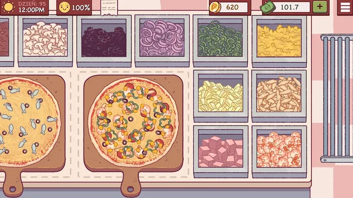 Good Pizza, Great Pizza — przygotowywanie zamówienia przy piecu